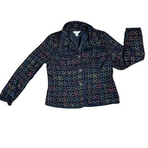 Women's Christopher & Banks Multicolor Jacket M